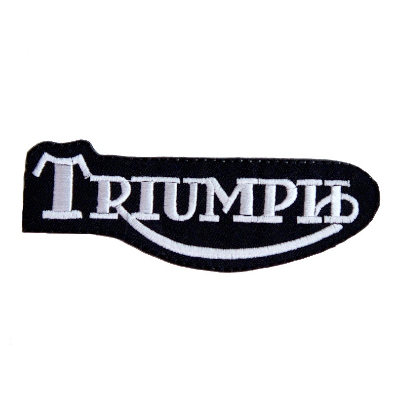 Triumph-Aufnäher und Aufbügler schwarz