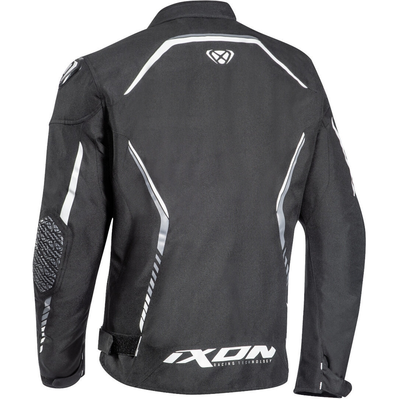 Motorradjacke IXON Swinter Sport schwarz und weiß Ausverkauf