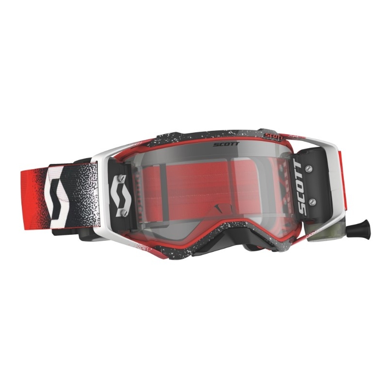 Motocrossbrille SCOTT Prospect WFS schwarz-weiß-rot