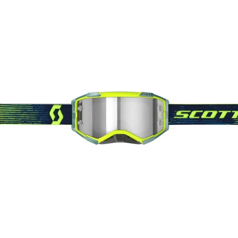 Motocrossbrille SCOTT Fury LS gelb-blau Ausverkauf