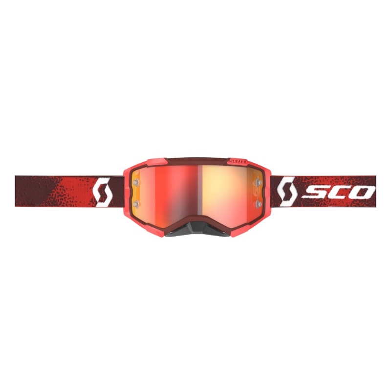 Motocross-Schutzbrille SCOTT Fury rot-orange