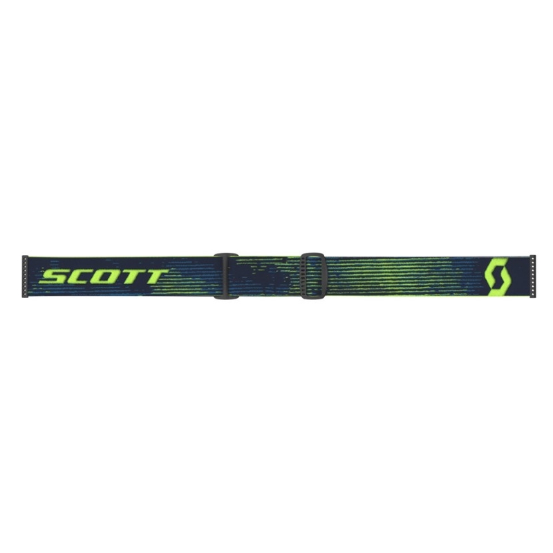 Motocross-Schutzbrille SCOTT Hustle X MX gelb-blau