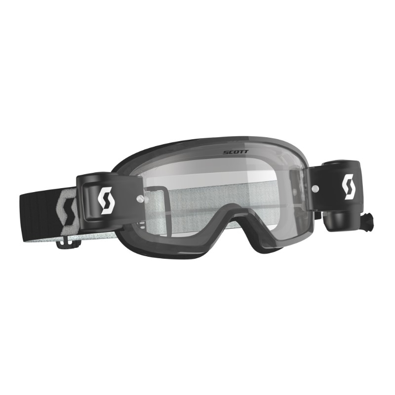Kinder Motocrossbrille SCOTT Buzz MX Pro WFS schwarz-grau Ausverkauf