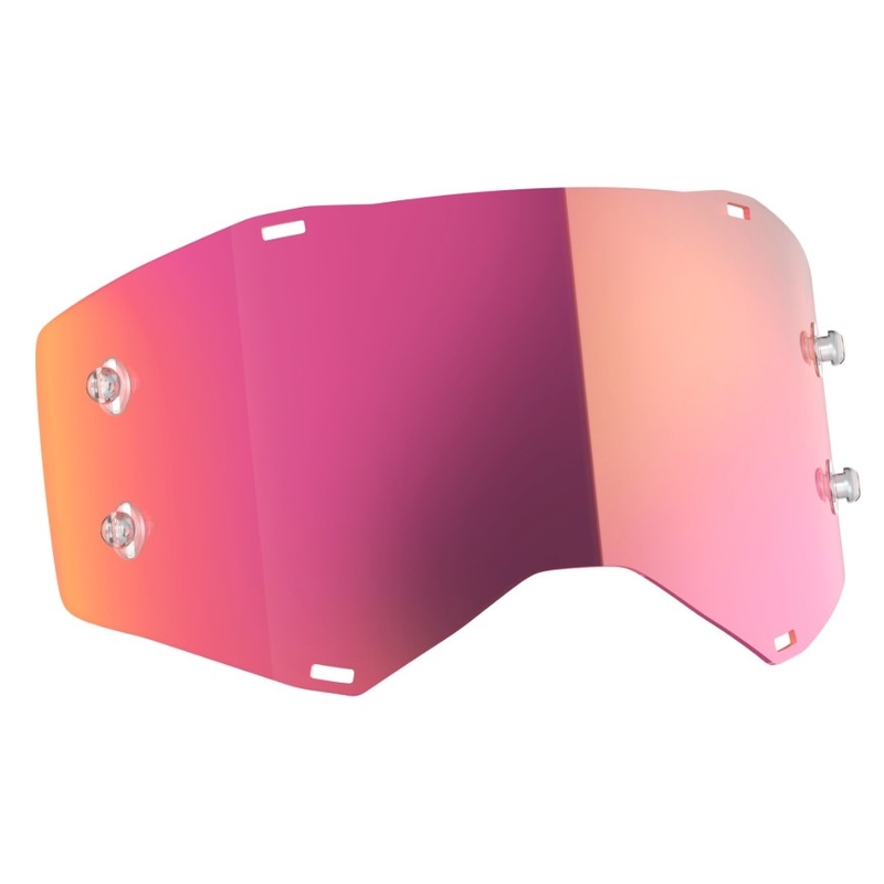 Rosa Spiegelglas für SCOTT Prospect/Fury Motocrossbrille Ausverkauf