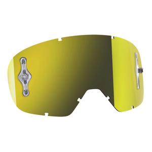 Gelbes Spiegelglas Works für Kinder Motocrossbrille SCOTT Buzz MX Ausverkauf