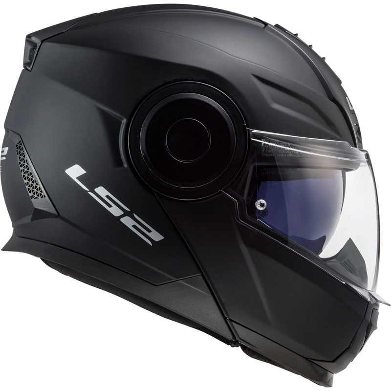 LS2 FF902 Scope Solid Black Matte Flip-up Motorradhelm