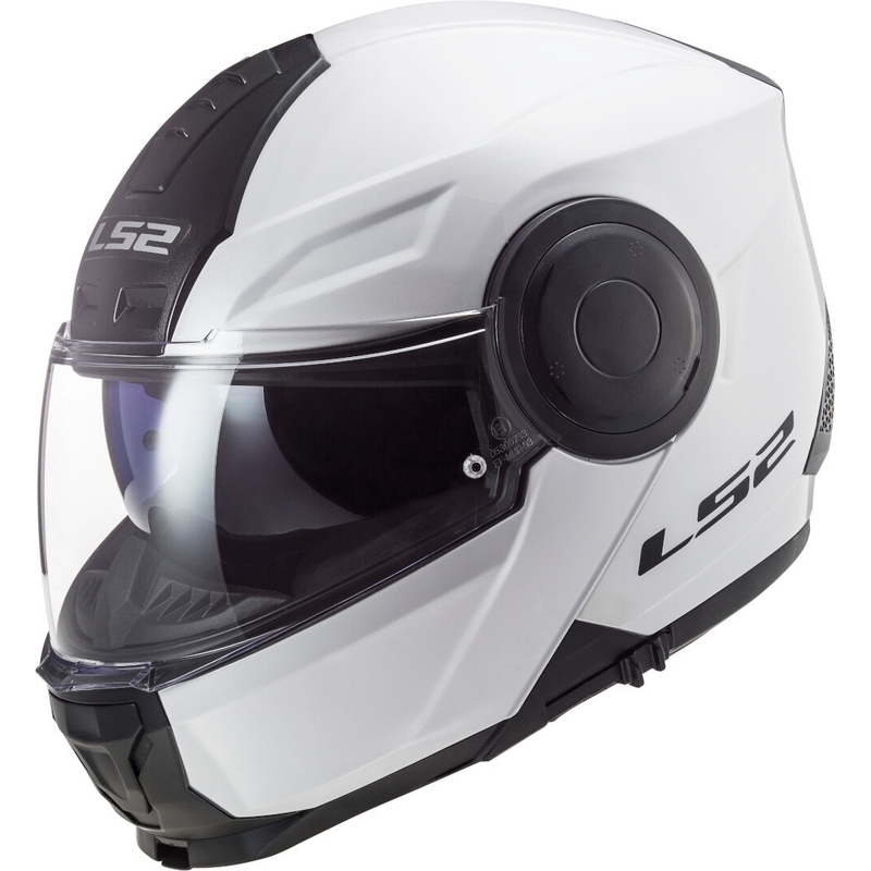 LS2 FF902 Scope Solid Motorradhelm Weiß