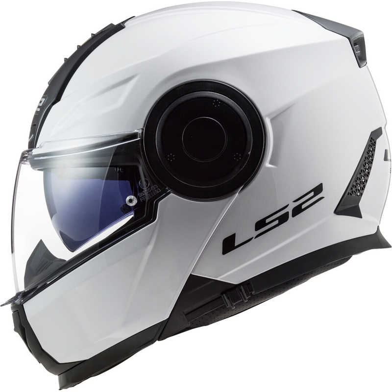 LS2 FF902 Scope Solid Motorradhelm Weiß