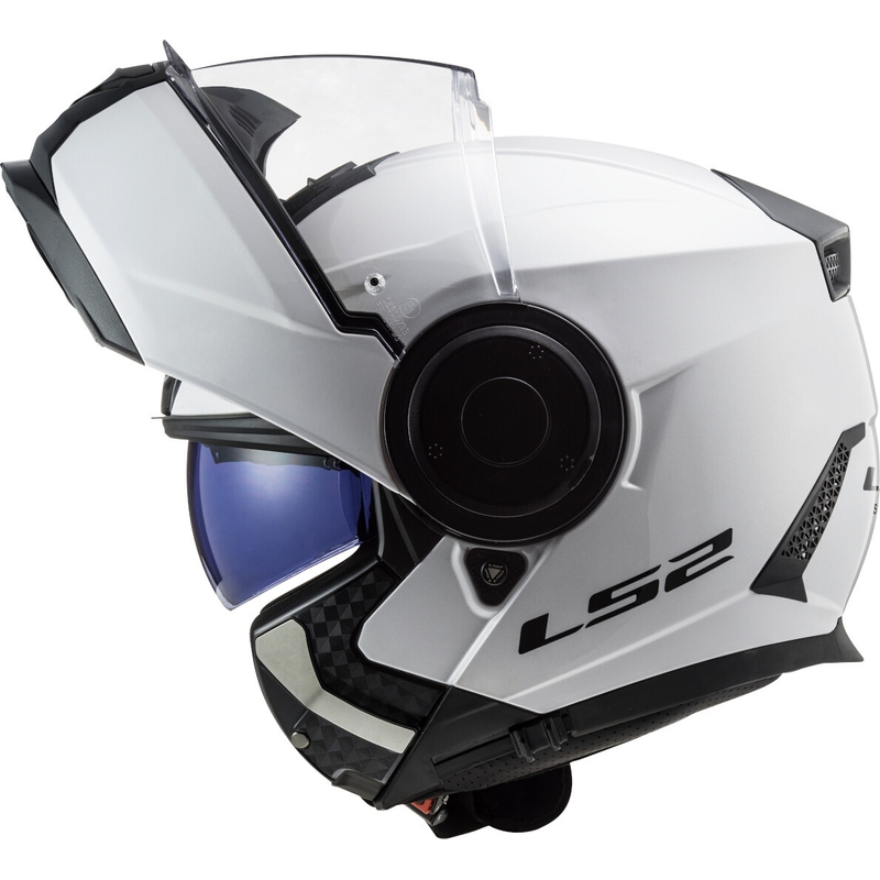 LS2 FF902 Scope Solid Motorradhelm Weiß