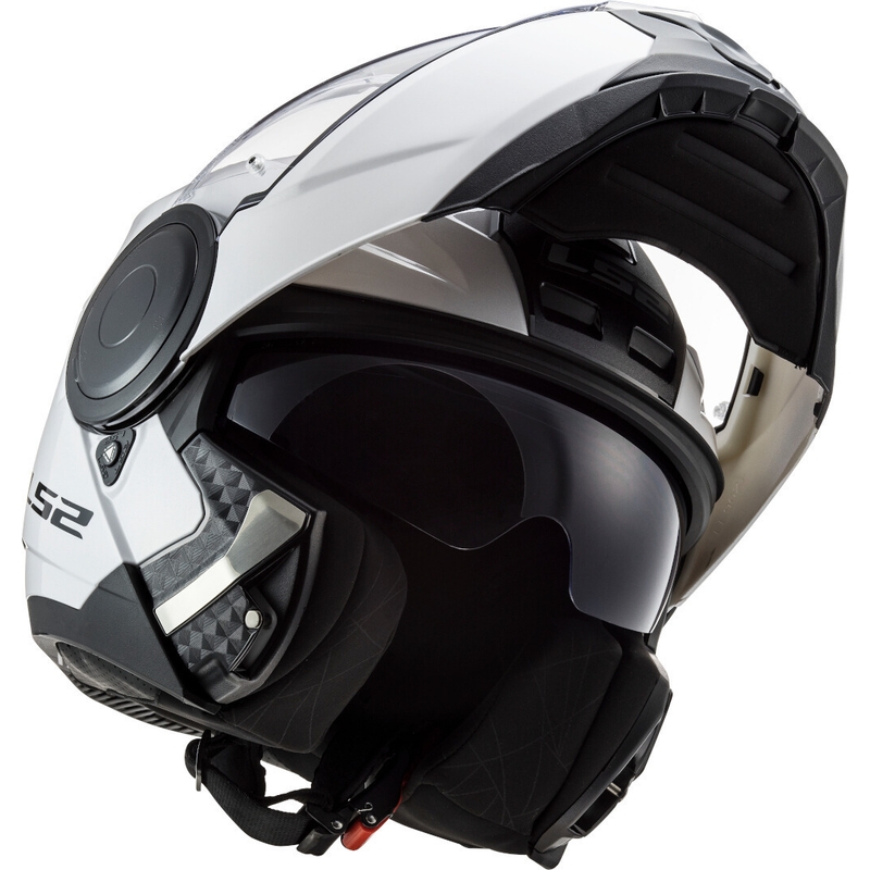 LS2 FF902 Scope Solid Motorradhelm Weiß