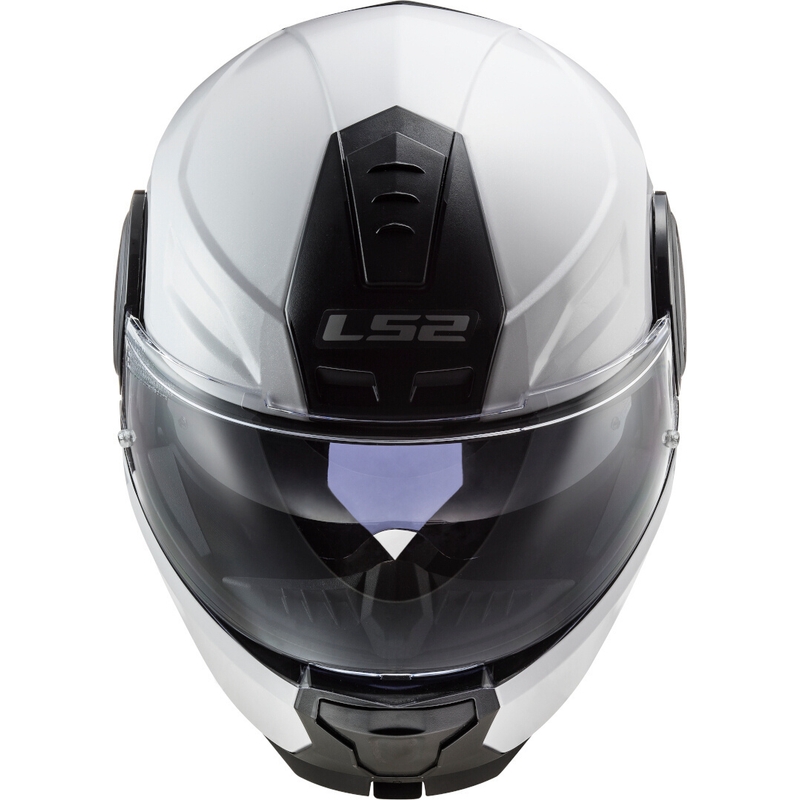 LS2 FF902 Scope Solid Motorradhelm Weiß