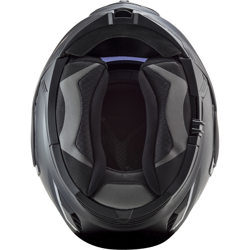 Klappbarer Motorradhelm LS2 FF900 Valiant II Solid Black Matte