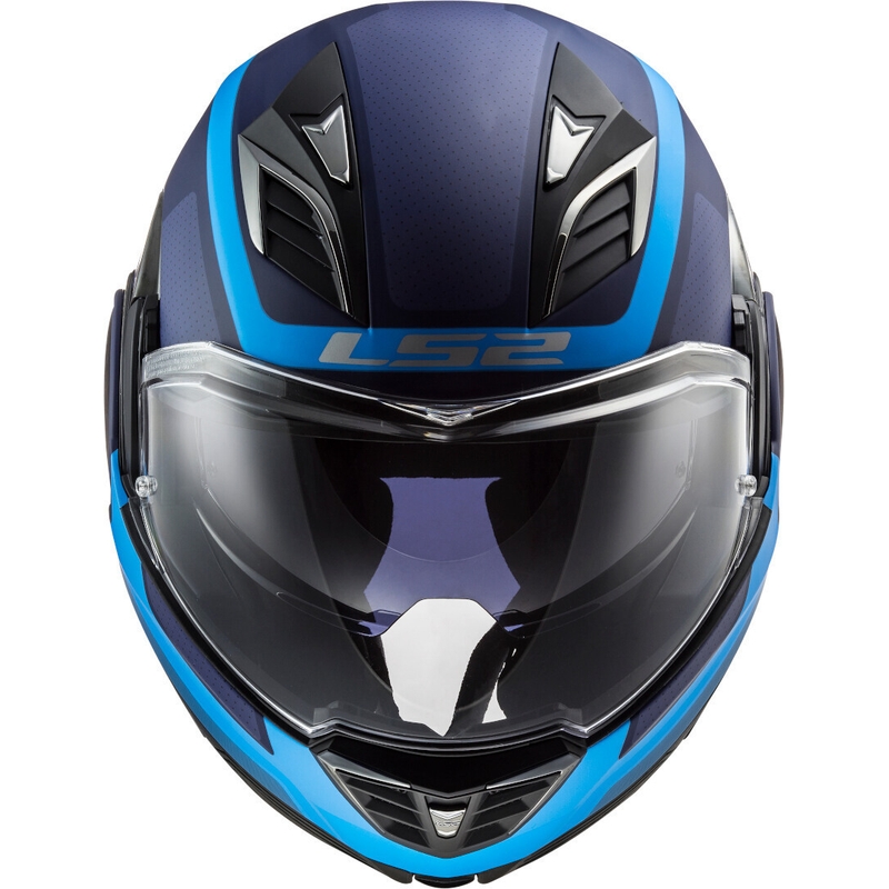 LS2 FF900 Valiant II Orbit blau klappbarer Motorradhelm