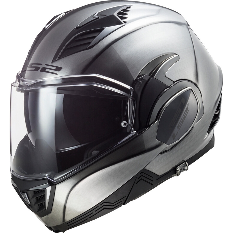 Klappbarer Motorradhelm LS2 FF900 Valiant II Jeans titanium Ausverkauf