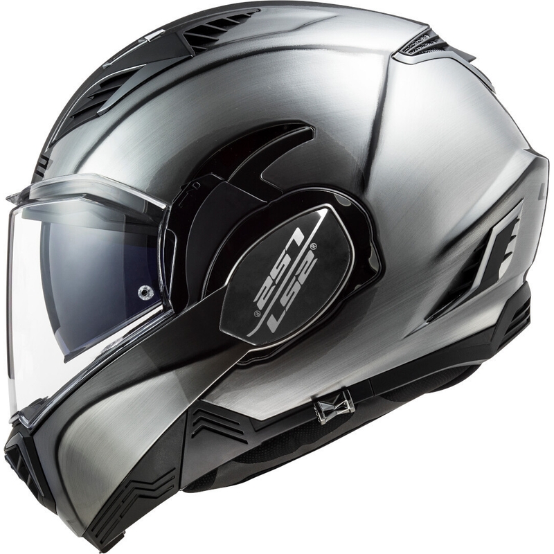 Klappbarer Motorradhelm LS2 FF900 Valiant II Jeans titanium Ausverkauf