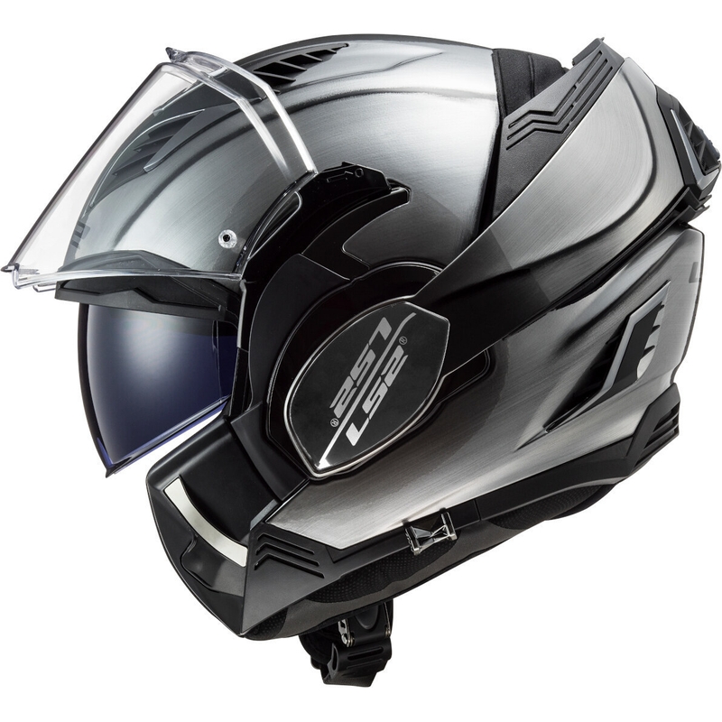 Klappbarer Motorradhelm LS2 FF900 Valiant II Jeans titanium Ausverkauf