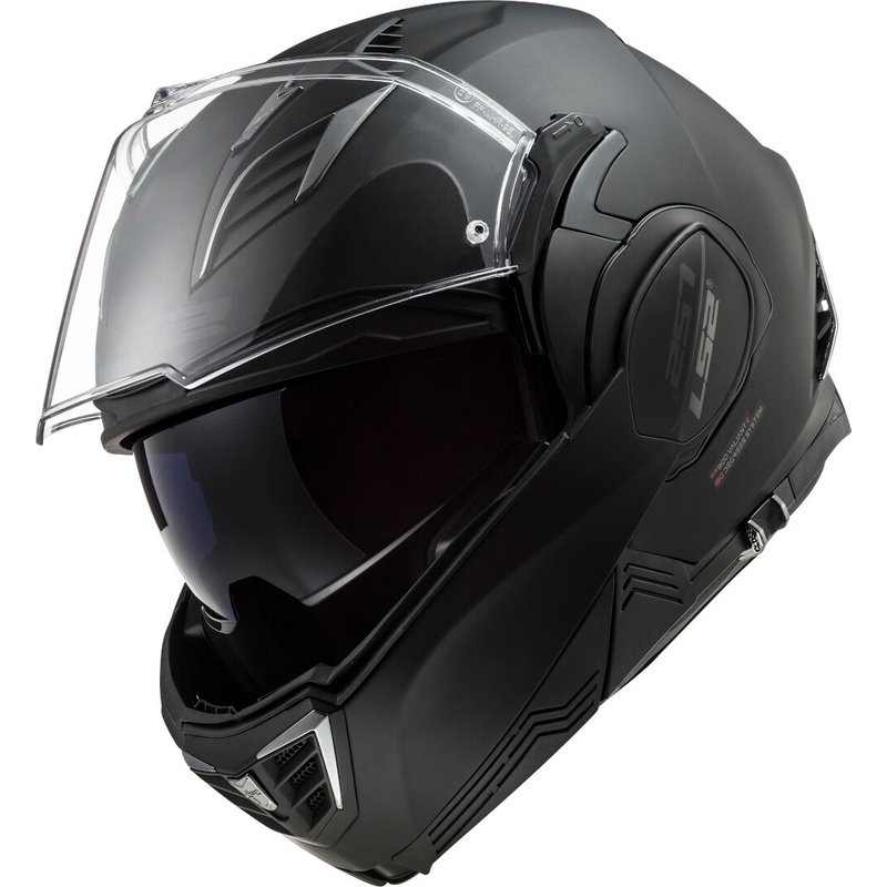 Klappbarer Motorradhelm LS2 FF900 Valiant II Noir schwarz matt
