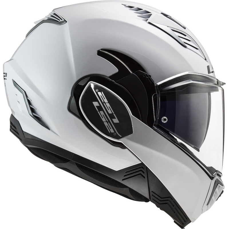 LS2 FF900 Valiant II Solid White Motorradhelm