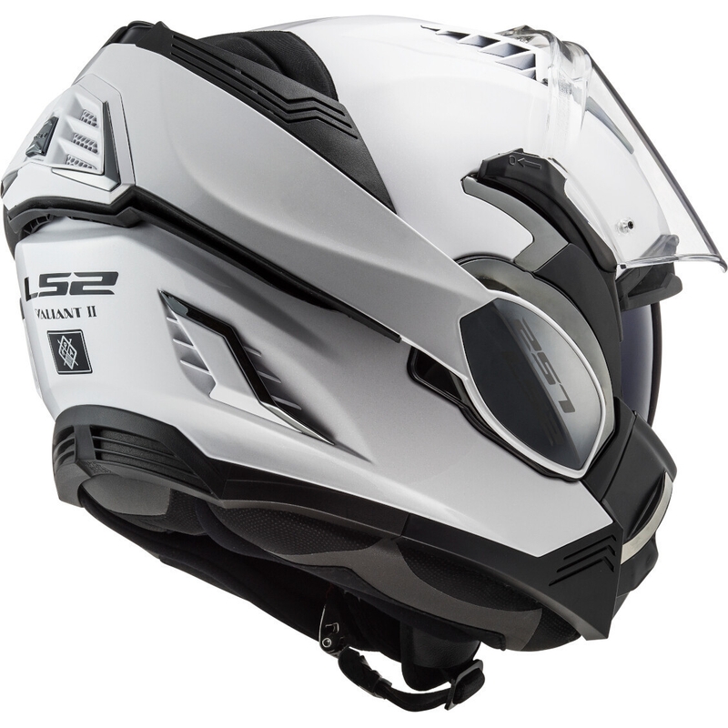 LS2 FF900 Valiant II Solid White Motorradhelm