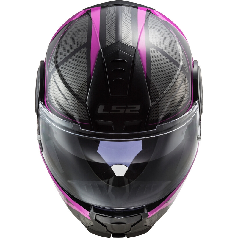 LS2 FF902 Scope Axis Motorradhelm schwarz-violett