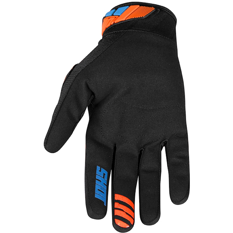 Motocross Handschuhe Shot Devo Ventury orange-schwarz-blau Ausverkauf