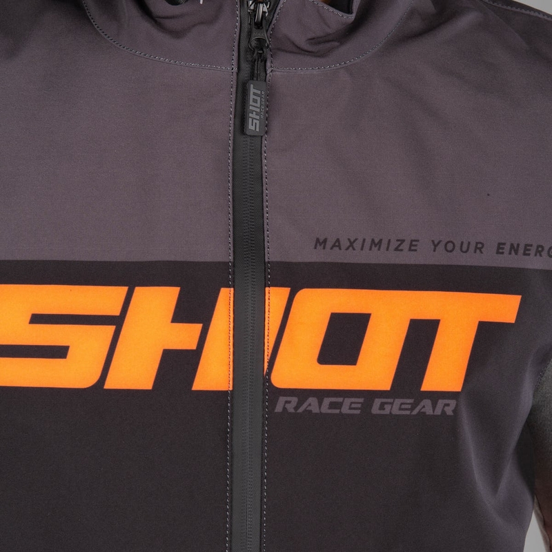 Softshellweste Shot Lite schwarz-grau-fluor orange Ausverkauf