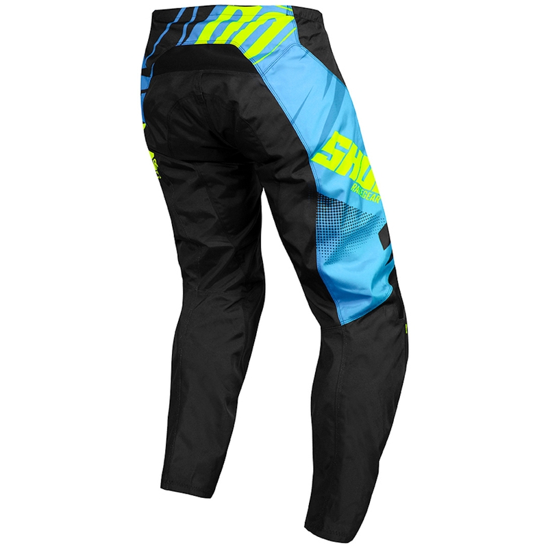 Kinder Motocross Hose Shot Devo Ventury blau-schwarz-fluo gelb Ausverkauf