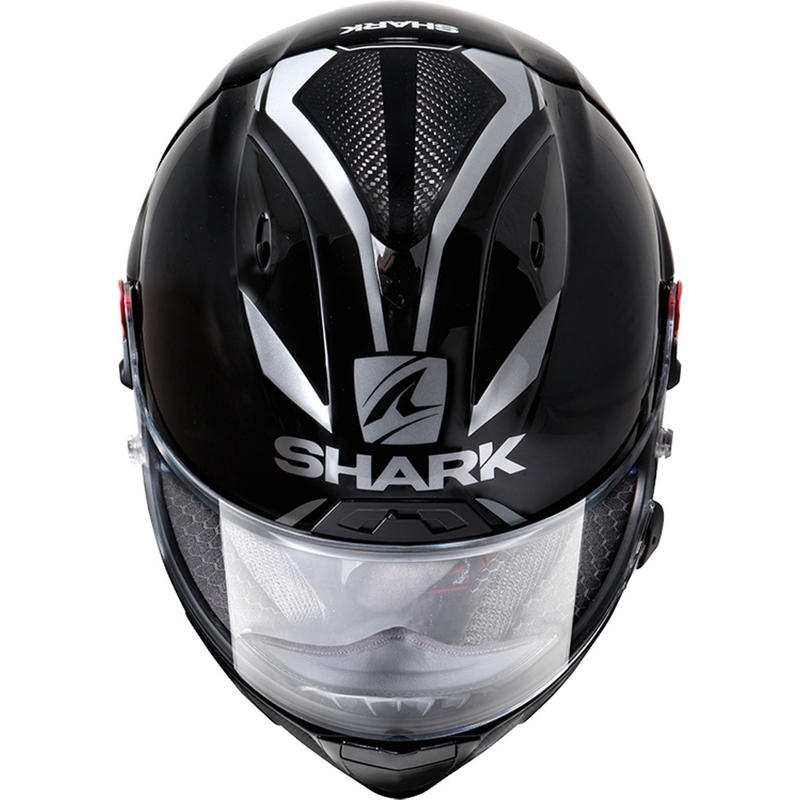 Integralhelm SHARK RACE-R PRO GP 30th Anniversary schwarz und weiß