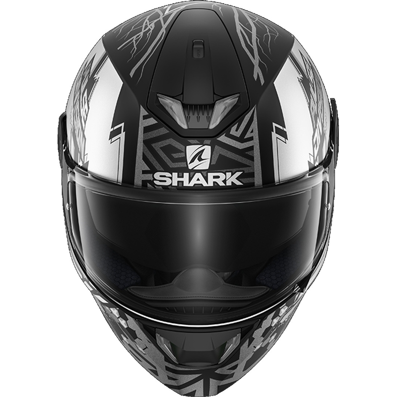 Integralhelm SHARK SKWAL 2.2 Noxxys schwarz-grau-silber