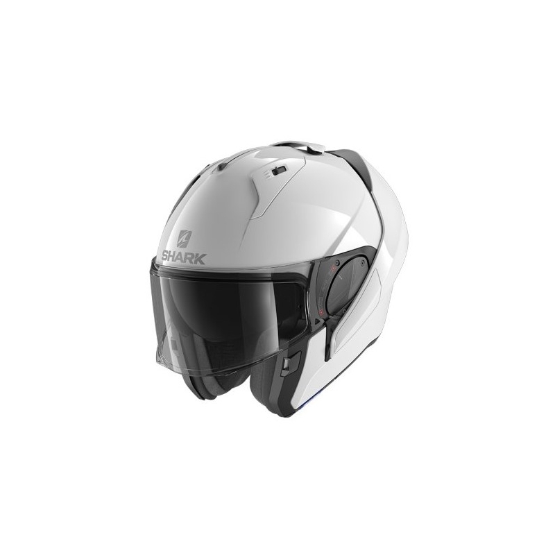 SHARK EVO-ES Blank weiß tipping Helm Ausverkauf