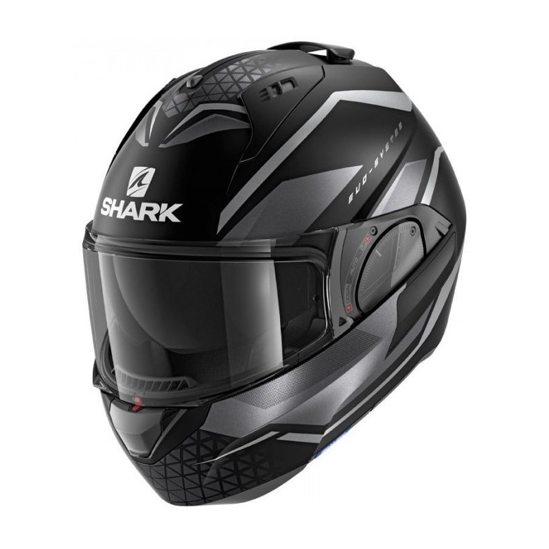 Klapphelm SHARK EVO-ES Yari schwarz-grau