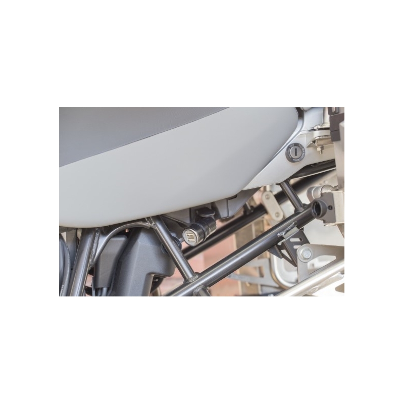 DIN-Adapter Interphone mit 2x USB-Ausgang für Motorräder, 2A