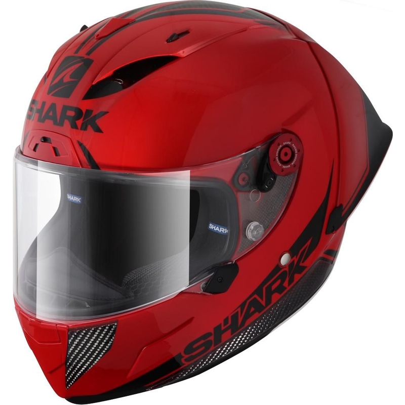 Integralhelm SHARK RACE-R PRO GP 30th Anniversary schwarz-rot Ausverkauf