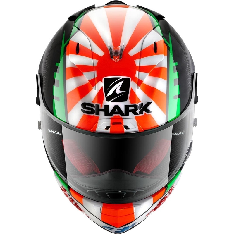 Integralhelm SHARK RACE-R PRO Zarco Replica 2017 schwarz-rot-grün