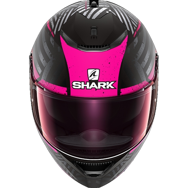 Integralhelm SHARK SPARTAN 1.2 Kobrak schwarz-grau-rosa Ausverkauf