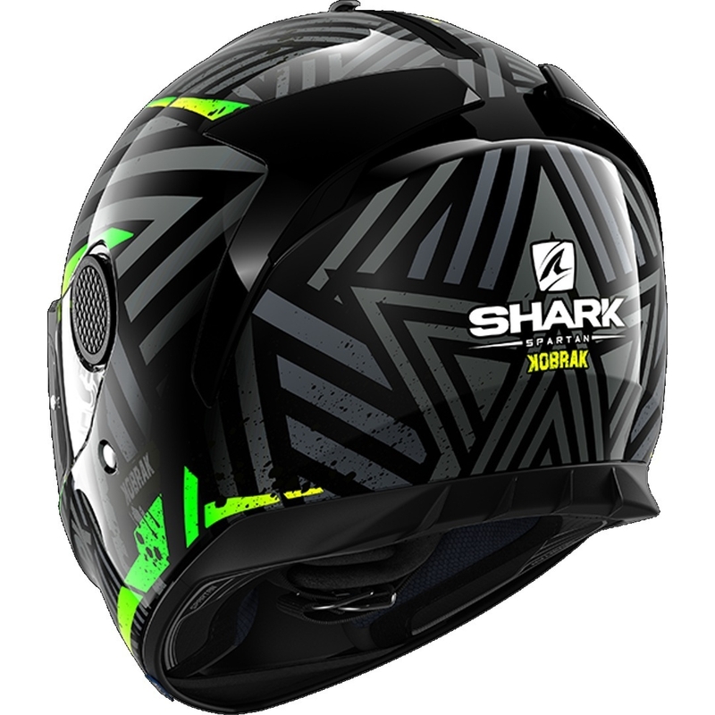 Integralhelm SHARK SPARTAN 1.2 Kobrak schwarz-gelb-grün