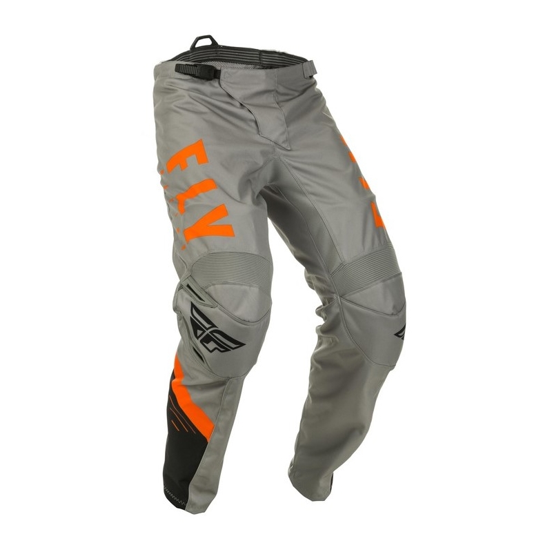 Motocross-Hose FLY Racing F-16 2020 grau-schwarz-orange