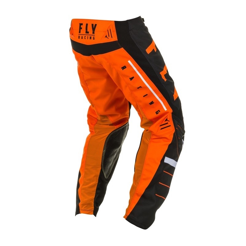 Motocross Hose FLY Racing Kinetic K120 orange-schwarz-weiß
