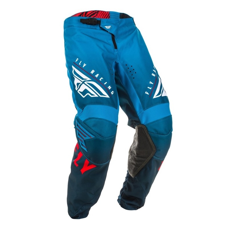 Motocross-Hose FLY Racing Kinetic K220 blau-weiß-rot