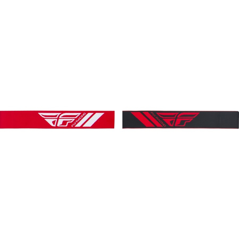 Motocrossbrille FLY Racing Zone 2019 rot-schwarz (rot verchromtes Plexiglas)