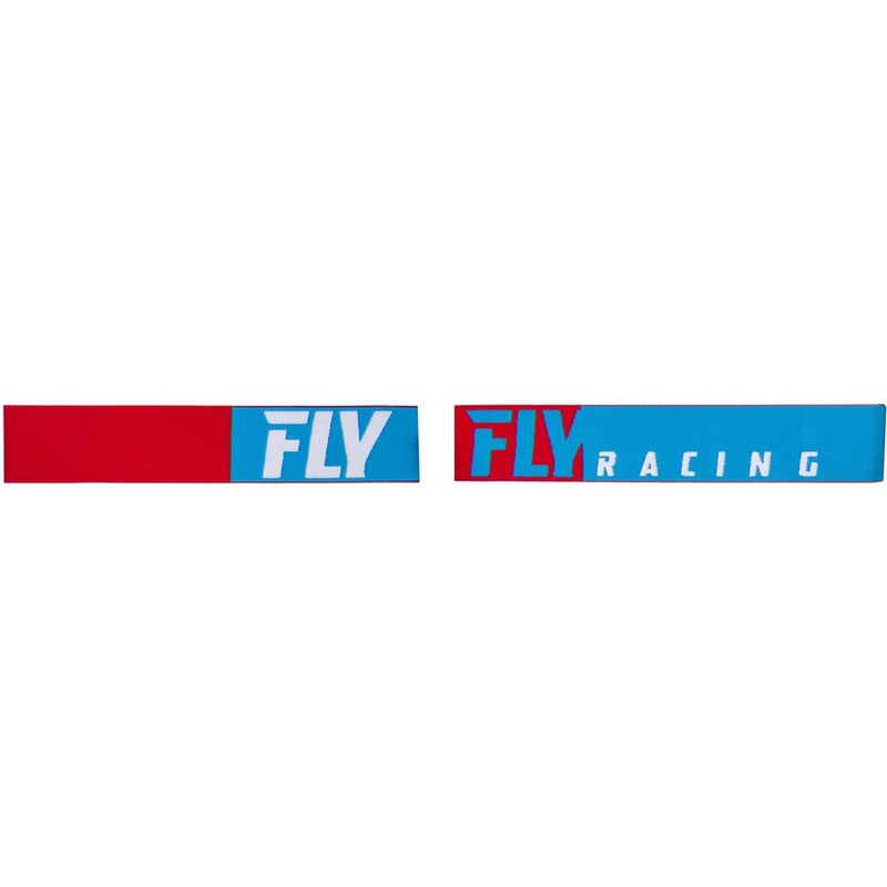 Motocrossbrille FLY Racing Zone PRO 2019 rot-weiß-blau (rot verchromtes Plexiglas) Ausverkauf