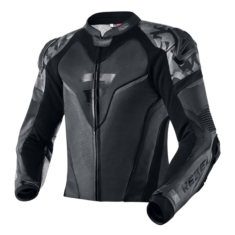 Motorradjacke Rebelhorn Rebel schwarz Ausverkauf