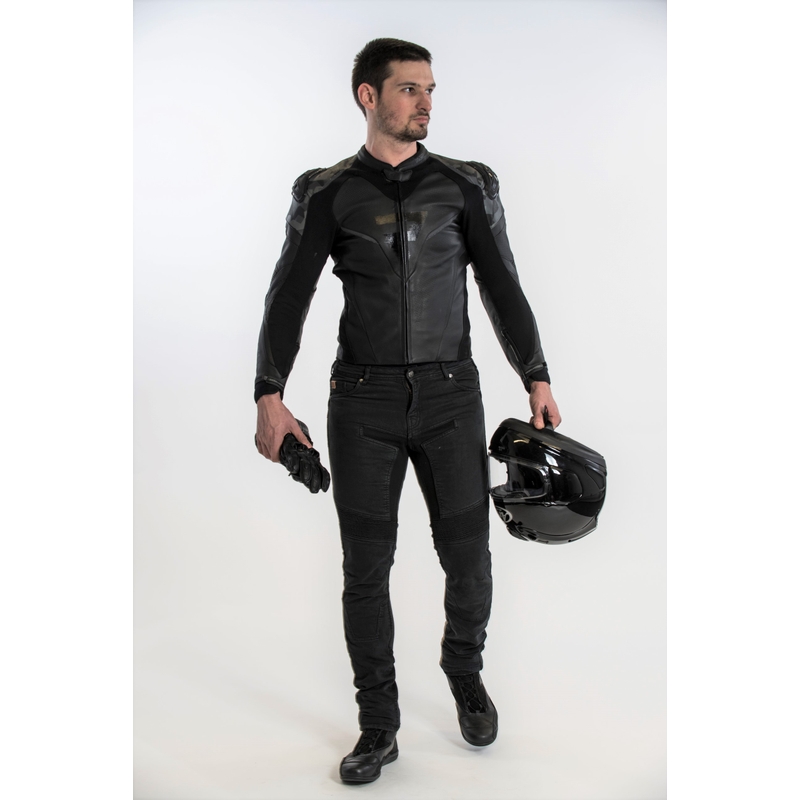 Motorradjacke Rebelhorn Rebel schwarz Ausverkauf
