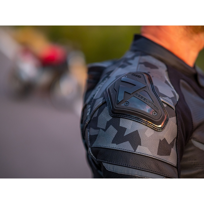 Motorradjacke Rebelhorn Rebel schwarz Ausverkauf