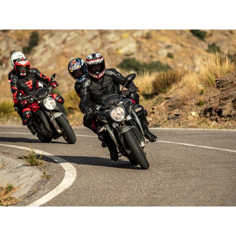 Motorradjacke Rebelhorn Rebel schwarz Ausverkauf