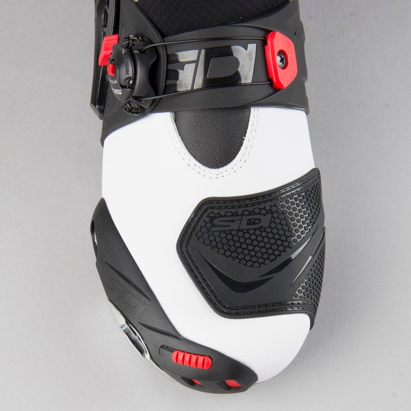 Motorradstiefel SIDI REX weiß-schwarz Ausverkauf