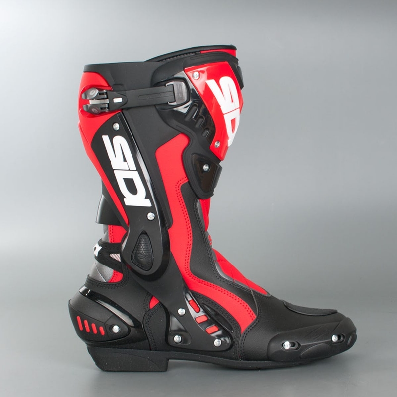 SIDI ST Motorradstiefel schwarz-rot
