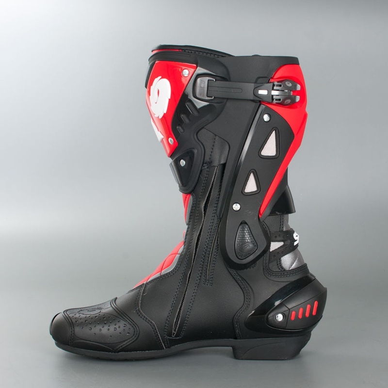 SIDI ST Motorradstiefel schwarz-rot