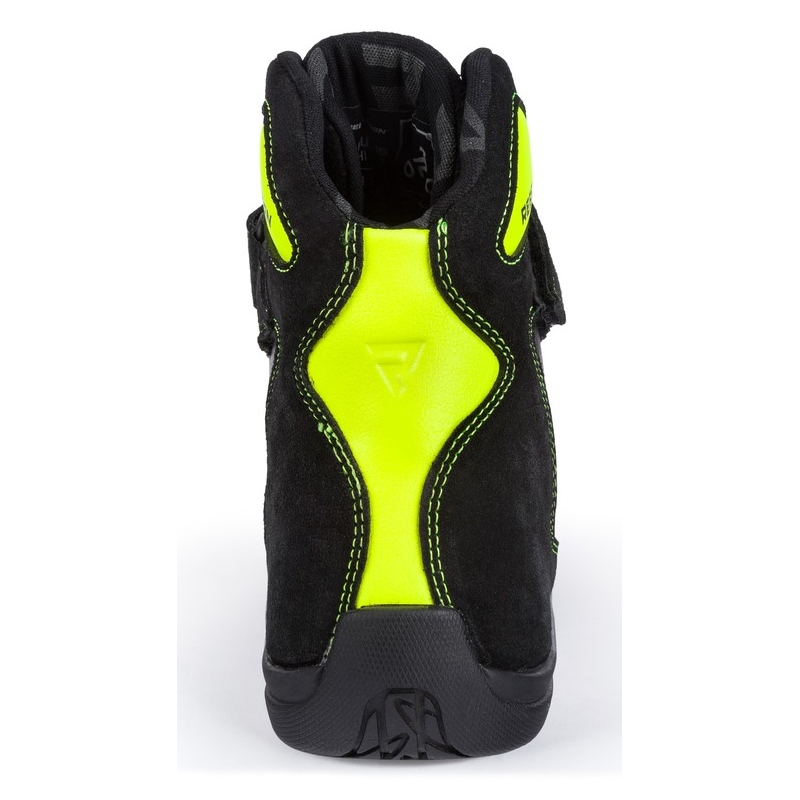 Rebelhorn Spark Schwarz-Fluo Gelb Motorradstiefel Ausverkauf