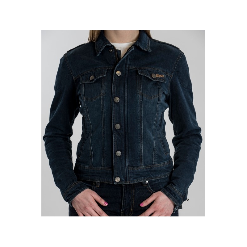 Damen Motorradjacke BROGER Florida blau